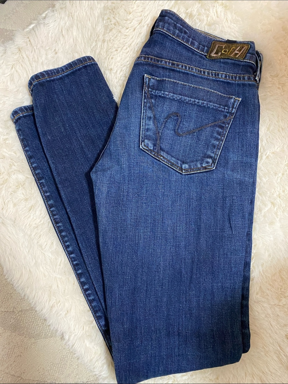 Citizens Of Humanity Dark Blue Skinny Jeans